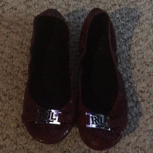 Ralph Lauren flats